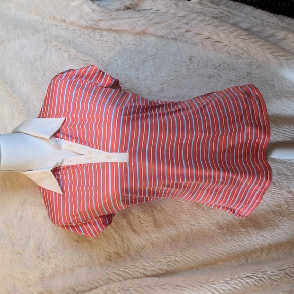 Adidas ClimaLite Woman’s Striped Golf Polo SZ M - Picture 1 of 10